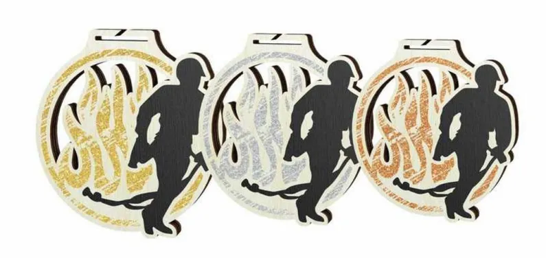 Medaile MDAW004M15 | Hasiči Průměr cm: 7, Stuha: ST1