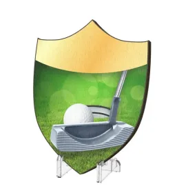 Plaketa WPP003M02 | Golf Výška cm: 10