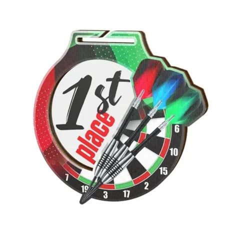 Medaile MDAW001M15 | Šipky Stuha: ST17