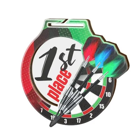 Medaile MDAW001M15 | Šipky Stuha: ST17