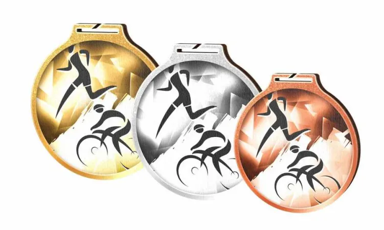 Medaile MDAWR002M33 Průměr cm: 7, Stuha: ST2