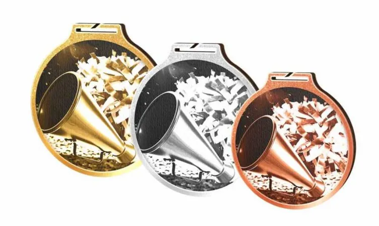 Medaile MDAWR002M36 Průměr cm: 9, Stuha: ST7