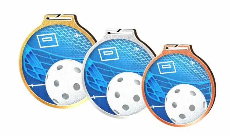 Medaile MDAW002M61 Průměr cm: 7, Stuha: ST9