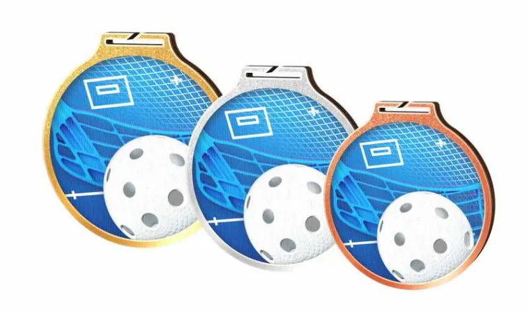 Medaile MDAW002M61 Průměr cm: 7, Stuha: ST9