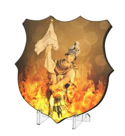 Plaketa WPP002M10 | Hasiči Výška cm: 10