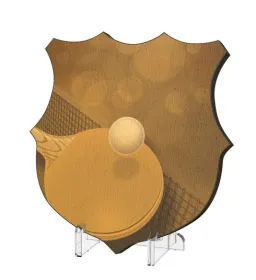 Plaketa WPPR002M22 | Stolní tenis Výška cm: 15