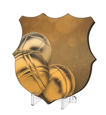 Plaketa WPPR002M25 | Petanque Výška cm: 12,5