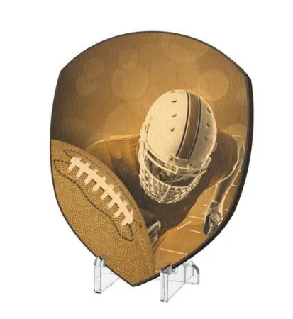 Plaketa WPPR004M12 | Americký fotbal Výška cm: 20