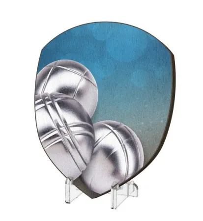 Plaketa WPP004M20 | Petanque Výška cm: 10