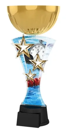 Akrylátová trofej ASTARCUPMINIM07 | Plavání Výška cm: 27