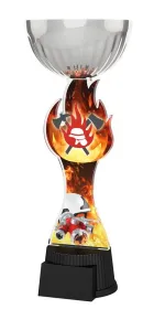 Akrylátová trofej ACUPCSMINIM03 | Hasiči Výška cm: 22,5