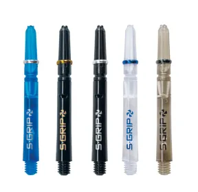 Harrows Násadky Supergrip Spin - medium - clear