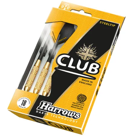 Harrows Šipky Steel Club Brass - 23g K