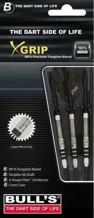 Bull's Šipky Steel X-Grip X1 - 22g