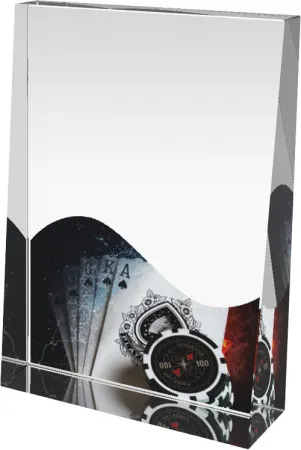 Skleněná trofej CR4023M36