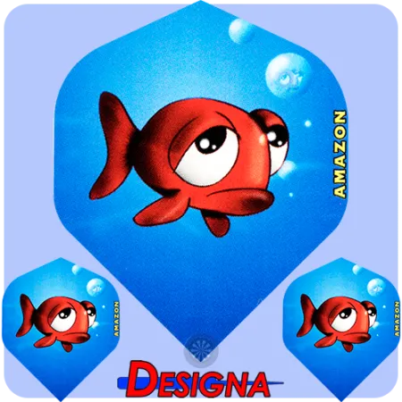 Designa Letky Amazon 3D Life Fish F1604