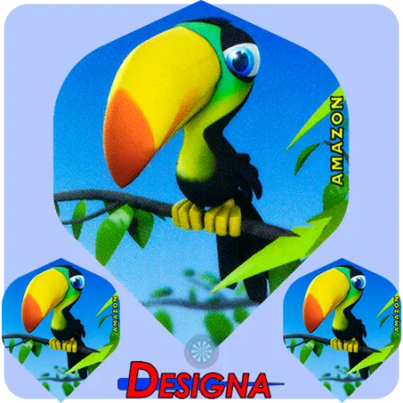 Designa Letky Amazon 3D Life Toucan F1611