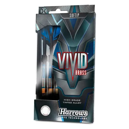 Harrows Šipky Vivid Black - 18g