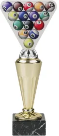 Akrylátová trofej ABT0001M15 | Billiard Výška cm: 22