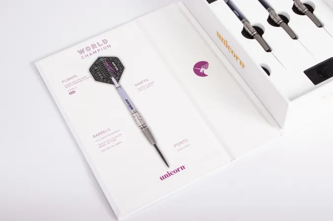 Unicorn Šipky Steel World Champion - Jelle Klaasen - 24g - výprodej - poslední kus