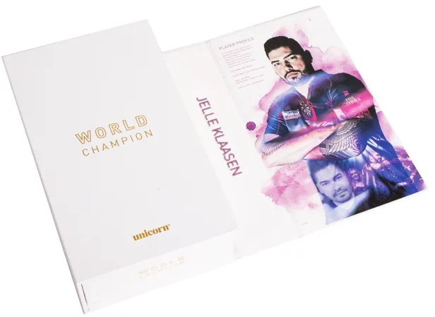 Unicorn Šipky Steel World Champion - Jelle Klaasen - 24g - výprodej - poslední kus