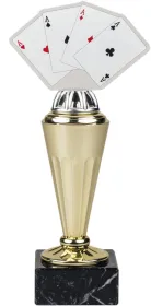 Akrylátová trofej ABT0001M25 | Karty Výška cm: 22