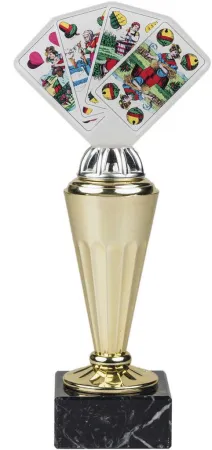 Akrylátová trofej ABT0001M27 | Karty Výška cm: 16