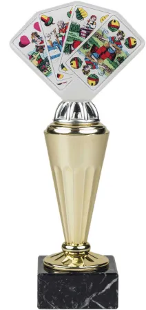 Akrylátová trofej ABT0001M27 | Karty Výška cm: 16