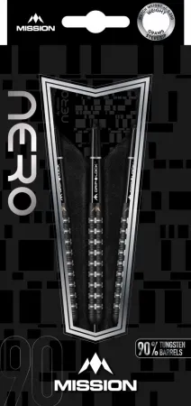 Mission Šipky Steel Nero - M2 - 22g - výprodej