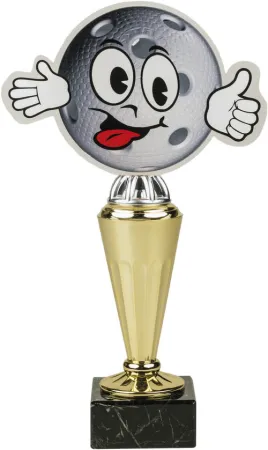 Akrylátová trofej ABT0002M11 | Golf Výška cm: 16