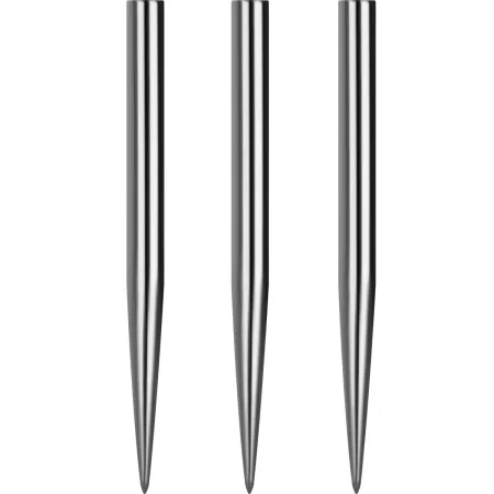 Mission Kovové hroty Glide - Silver - 30 mm