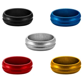 Mission F-Lock Rings - kroužky na násadky - 3 ks - silver