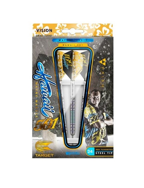 Target - darts Šipky Steel Wayne Mardle - Hawaii 501 - 22g